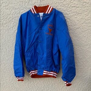 Varsity jacket Neff Blue and Red large made in the USA